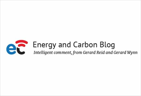 Energy and Carbon Blog