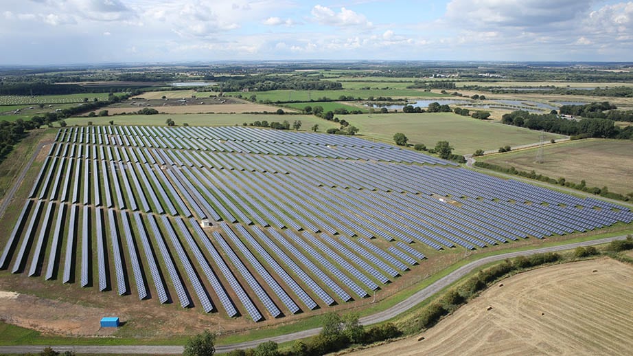 Solarpark Tiln Farm UK