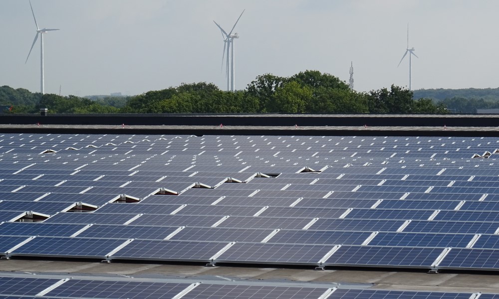 PV Power Plant in Tilburg Netherlands