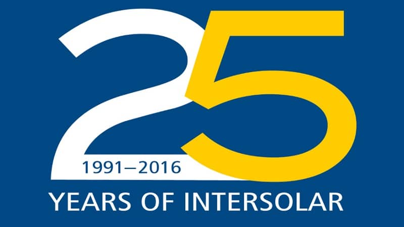 25 Years of intersolar